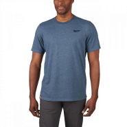 T-shirt hybrid manches-courtes bleu MILWAUKEE | 4932492973_0