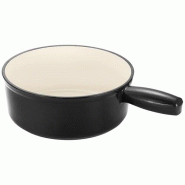 TABLE ET COOK Poêlon à fondue 20 cm Noir - 035-1184666