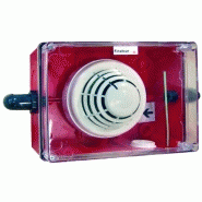 Capteur / détecteur de fumées optique pour montage en gaine  cap-100-g
