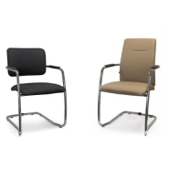 Chaise avec support en polypro idéale pour espaces détente, réunion et d'accueil - VISIT