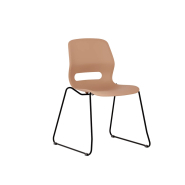 Chaise d'école déclinée en 4 couleurs, avec dossier incurvé pour un confort optimal - Jun Cantilever Chaise d'école déclinée en 4 couleurs, avec dossier incurvé pour un confort optimal - Jun Cantilever