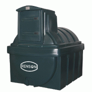 Cuve stockage fuel fixe 2500l pemd - VERT - vert 3660232995740