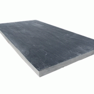 Dalle d'ardoise néro clivées et calibrées 100 x 50 x 3 cm - da100x50 Dalle d'ardoise néro clivées et calibrées 100 x 50 x 3 cm - da100x50