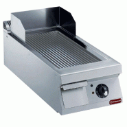 Diamond - Plaque de cuisson électrique rainurée -TOP- - réf. E22/PR4T-230/3--NE - gris inox AKS-E22/PR4T-230/3--NE
