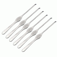 Lacor - 62976 - 6 Fourchette à homard, Inoxydable - gris inox 62976