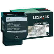 LEXMARK C544, X544 cartouche de toner noir très haute
