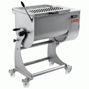 Mélangeur a viande 80 kg pietement/roues professionnel 1000x630/730... - PMCR-80P/N