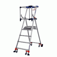 Plateforme individuelle roulante hauteur fixe WHEELYS 4 marches - DUARIB - 611904 Plateforme individuelle roulante hauteur fixe WHEELYS 4 marches - DUARIB - 611904