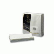 Porte-couverts Serviettes 33x40 Blanc Airlaid 50un - 651T000245