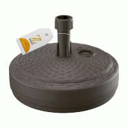 Prosperplast - Pied de parasol en polyéthylène, 10 kg, 39 x 39 x 13 cm, couleur chocolat - marron plastique ZA018