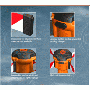 Ruban retractable de signalisation skipper bbs Ruban retractable de signalisation skipper bbs