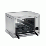 Salamandre électrique fermée - 2 résistances blindées alimentation ... - P24054