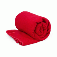 Serviette 170X90 Cm En Polyester Rpet Rouge - 5601316651167