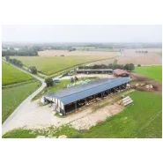 Hangar photovoltaïque agricole