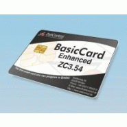 ZC3.54 - BasicCard ZC3.54 - Carte à processeur DES, 32 ko EEPROM, Blanche