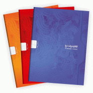 Calligraphe Lot de 20 Cahier Ligne 7000 24x32, 48p./24 feuilles 70 g/m² piquées, Séyès - 3210330074832