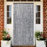 Décoshop26 - Rideau contre insectes moustiquaire Marron et beige 90 x 220 cm Chenille DEC022179 - marron 3001318669603 Décoshop26 - Rideau contre insectes moustiquaire Marron et beige 90 x 220 cm Chenille DEC022179 - marron 3001318669603