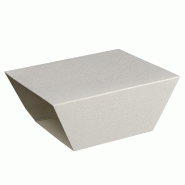 Fourreau pour barquette Quantum 700 et 840ml carton blanc - par 400