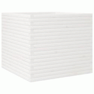 Helloshop26 - Jardinière bac lit surélevé plantes fleurs terrasse jardin 80 x 80 x 68,5 cm bois de pin massif blanc 02_0037924 - 3000217641031 Helloshop26 - Jardinière bac lit surélevé plantes fleurs terrasse jardin 80 x 80 x 68,5 cm bois de pin massif blanc 02_0037924 - 3000217641031