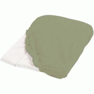 Housse de matelas à langer universelle éponge kaki 50 x 75 cm Candide - vert textile CAN3275051558917
