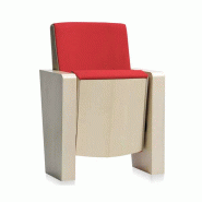 Fauteuil Auditorium avec Flanc et dossier en bois - Novel Fauteuil Auditorium avec Flanc et dossier en bois - Novel