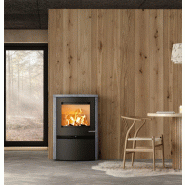 Poêle a bois termatech tt22hs-cg - sans buse d'arrivée d'air Poêle a bois termatech tt22hs-cg - sans buse d'arrivée d'air