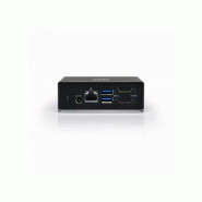 Port Designs 901908 station d'accueil USB 3.2 Gen 1 (3.1 Gen 1) Type-C Noir