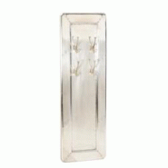 SIT Möbel Porte-manteau en manguier avec ferrures en aluminium | L 35 x P 13 x H 115 cm - argenté multi-matériau 01760-21 SIT Möbel Porte-manteau en manguier avec ferrures en aluminium | L 35 x P 13 x H 115 cm - argenté multi-matériau 01760-21