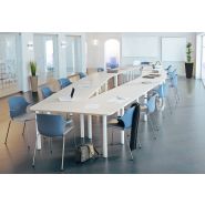 Table modulaire easy, pieds partagés