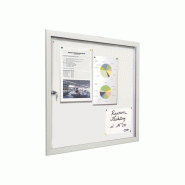 Vitrine ultra plate ECO - Taille d'affichage de 2 à 9 A4 - Épaisseur 18 mm - Plexi rigide 3 mm_0