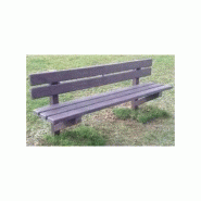 BANC EXTÉRIEUR DE VILLE ALICANTHE EN PLASTIQUE RECYCLÉ BANC EXTÉRIEUR DE VILLE ALICANTHE EN PLASTIQUE RECYCLÉ