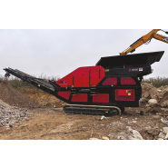 Concasseur à mâchoires avec trémie vibrante hydraulique - RED RHINO 8000 Concasseur à mâchoires avec trémie vibrante hydraulique - RED RHINO 8000