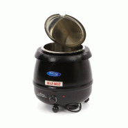 Maxima Marmite à soupe – 10 L – pot intérieur amovible – avec encoche pour louche – 33 × 33 × 36 cm – 400 W - AKS-09300575
