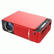 Mini Vidéo Projecteur Pas Cher 3500ANSI Lumens 1080P LCD Pour Théâtre Maison Rouge YONIS - rouge 3615616793276 Mini Vidéo Projecteur Pas Cher 3500ANSI Lumens 1080P LCD Pour Théâtre Maison Rouge YONIS - rouge 3615616793276