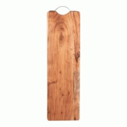 Planche à découper Iron 72x22 cm - Marron Rectangle Bois Table Passion 72x22 cm - marron Bois massif 3106238650158 Planche à découper Iron 72x22 cm - Marron Rectangle Bois Table Passion 72x22 cm - marron Bois massif 3106238650158
