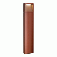 ROSSINI ILLUMINAZIONE Borne d'extérieur BRAD - Borne LED 7W 49° 3000K IP65 en aluminium peint Corten Hauteur 65cm - Groupe Rossini - marron BRA002CO ROSSINI ILLUMINAZIONE Borne d'extérieur BRAD - Borne LED 7W 49° 3000K IP65 en aluminium peint Corten Hauteur 65cm - Groupe Rossini - marron BRA002CO