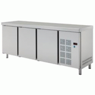 Table froide centrale 3 portes - 2020x600x850 mm - 220 W 230/1V - 7C197950 Eurast - inox 7C197950 Table froide centrale 3 portes - 2020x600x850 mm - 220 W 230/1V - 7C197950 Eurast - inox 7C197950