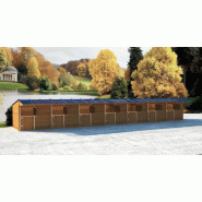 7 boxes en ligne Douglas - BOX014 - Fabrication française - Épaisseur 48 mm