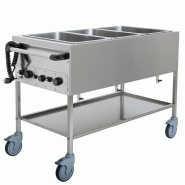 Chariot bain marie