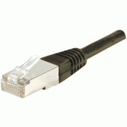 Cordon rj45 catégorie 6 f/utp noir - 3 m 234250