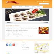 Création de site web saveurs et délices - plugandweb - réf : pro-restauration-031