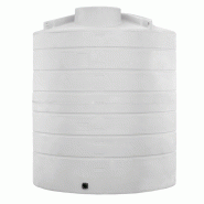 Cuve stockage engrais 12500L - DURACUVE - Polyéthylène haute densité - Vanne DN50 - UV traité