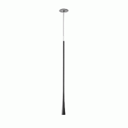 Gea Luce Lampe À Suspension Encastrable Dafne Sg/I 7W Led 3000K 213Lm En Aluminium Noir Satiné - Design Moderne Et Élégant Pour L'Intérieur - noi