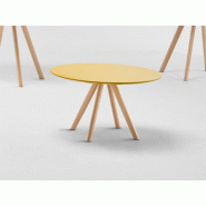 Table basse Stiks pied hexagonal en bois Table basse Stiks pied hexagonal en bois