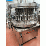 Rinceuse de bouteilles perrier avec 24 stations - référence : c13709 Rinceuse de bouteilles perrier avec 24 stations - référence : c13709