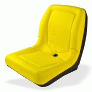 Siège de tracteur dss100 - coque d'assise jaune