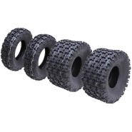 Slasher ATV Quad Tyres 22x7.00-10 22x11.00-9 Wanda 6ply E-Marked (Set of 4) Slasher ATV Quad Tyres 22x7.00-10 22x11.00-9 Wanda 6ply E-Marked (Set of 4)