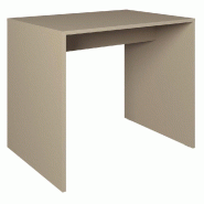 Table de présentation Vertigo taupe 90x65x76cm