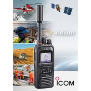 Talkie-walkie ptt satellite icom sur réseau satellite iridium : ic-sat100 Talkie-walkie ptt satellite icom sur réseau satellite iridium : ic-sat100