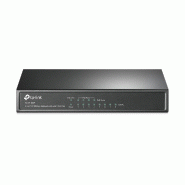 TP-Link TL-SF1008P commutateur réseau Non-géré Fast Ethernet (10/100) Connexion Ethernet, supportant l'alimentation via ce port (PoE) Olive